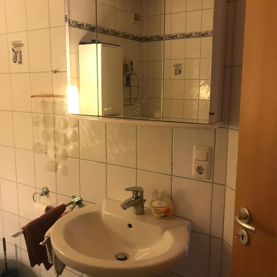 Ferienwohnung Am Grünen Band Hellingen Exterior foto