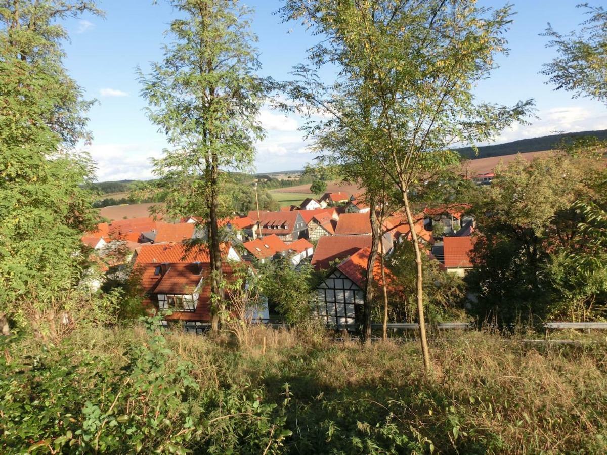 Ferienwohnung Am Grünen Band Hellingen Exterior foto